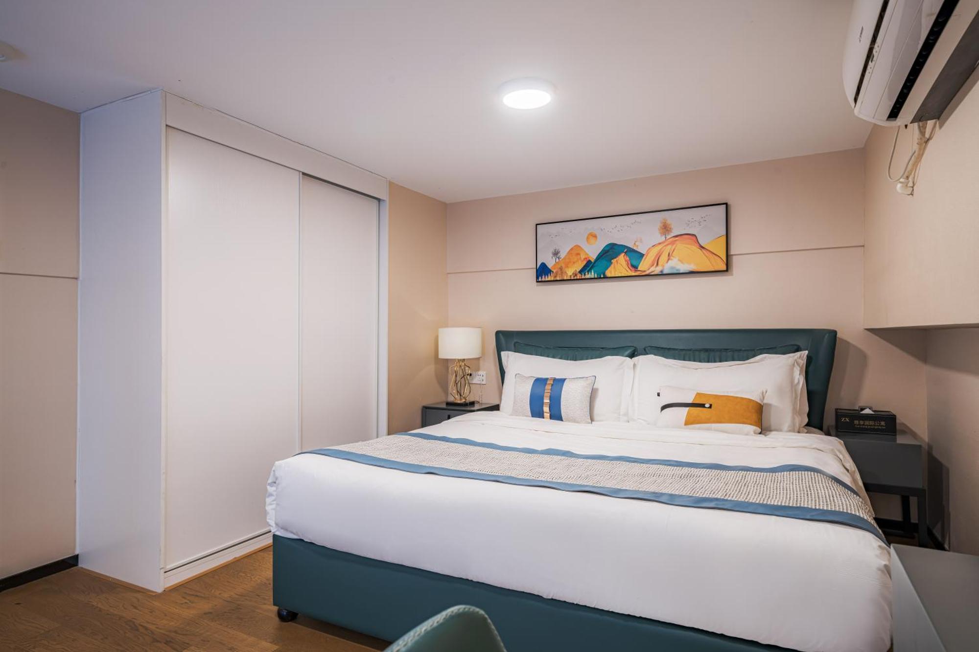 Gepai Executive Apartment - Shenzhen Futian Convention And Exhibition Center מראה חיצוני תמונה