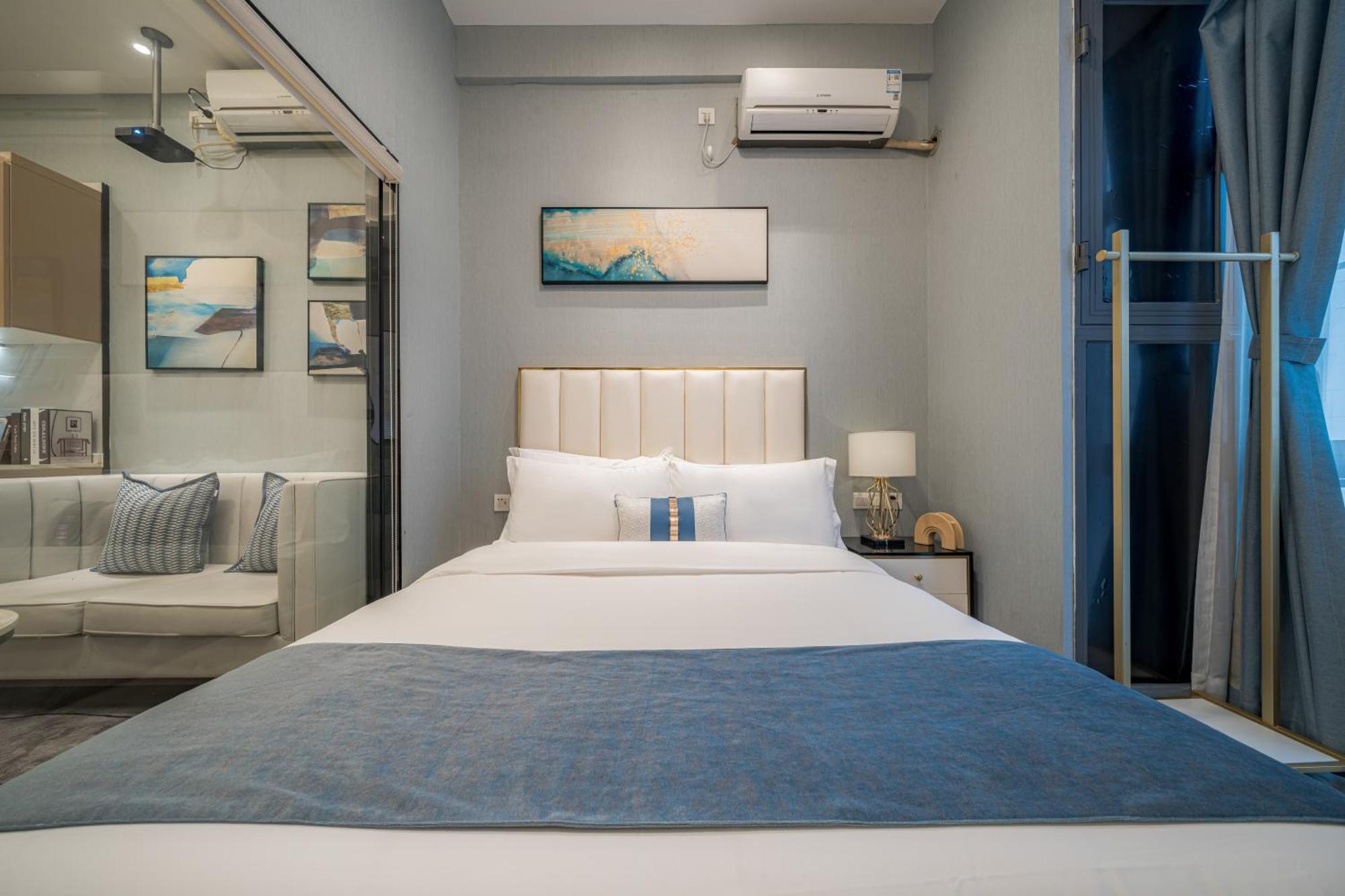 Gepai Executive Apartment - Shenzhen Futian Convention And Exhibition Center מראה חיצוני תמונה