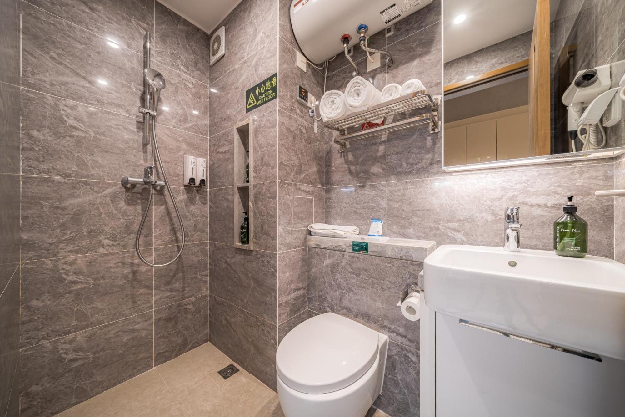 Gepai Executive Apartment - Shenzhen Futian Convention And Exhibition Center מראה חיצוני תמונה