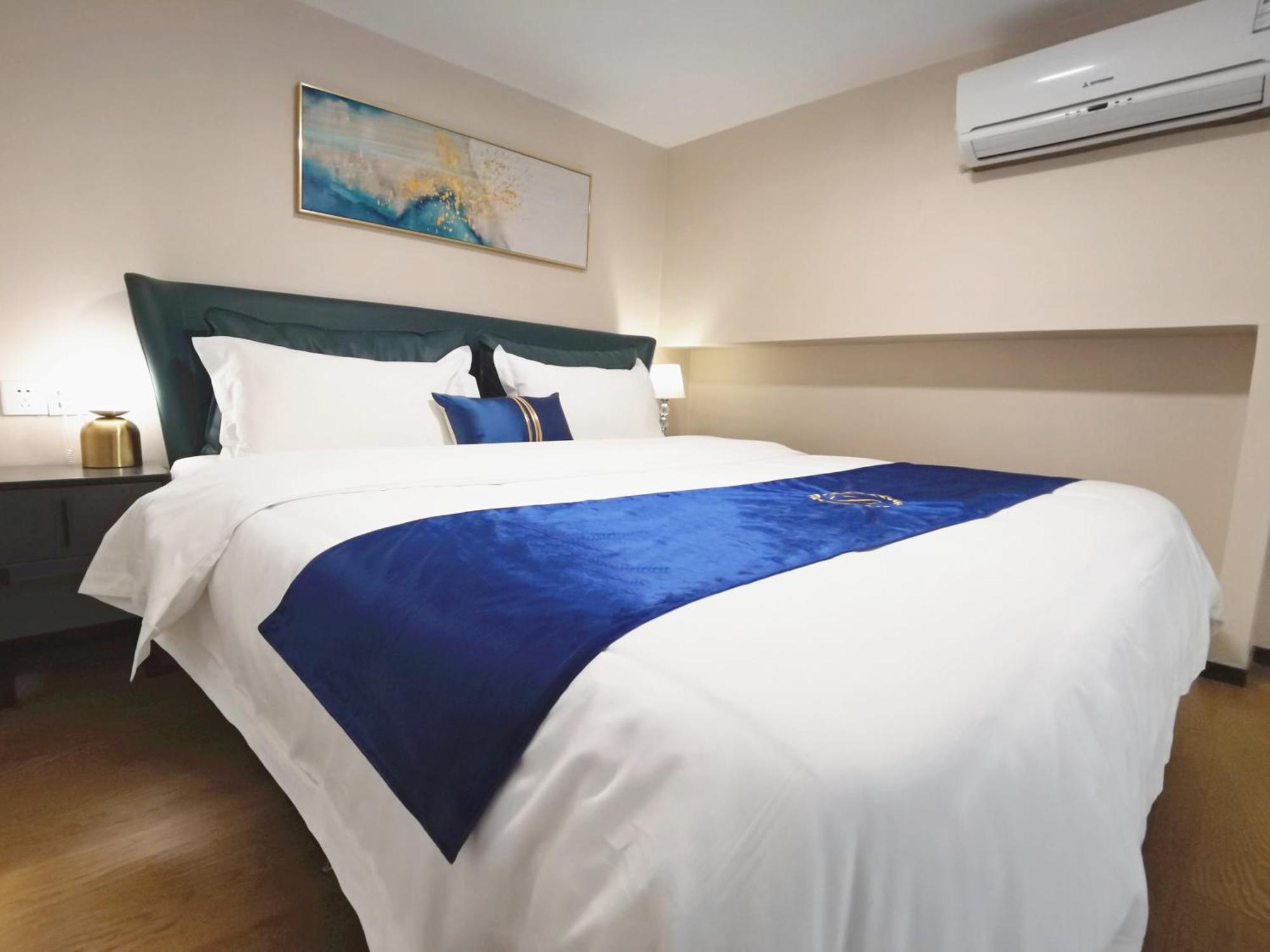 Gepai Executive Apartment - Shenzhen Futian Convention And Exhibition Center מראה חיצוני תמונה